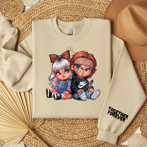 CT Horror Couple T-shirt | Sweatshirt