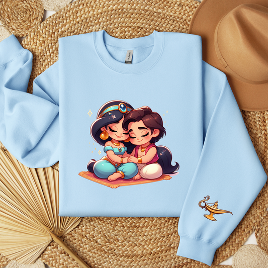 Jasmine & Aladdin T-shirt | Sweatshirt