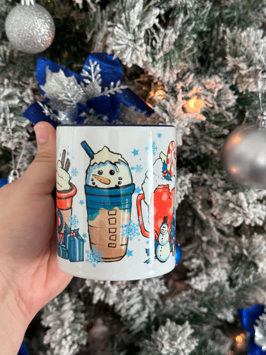 Winter Snowman Coffee Mug