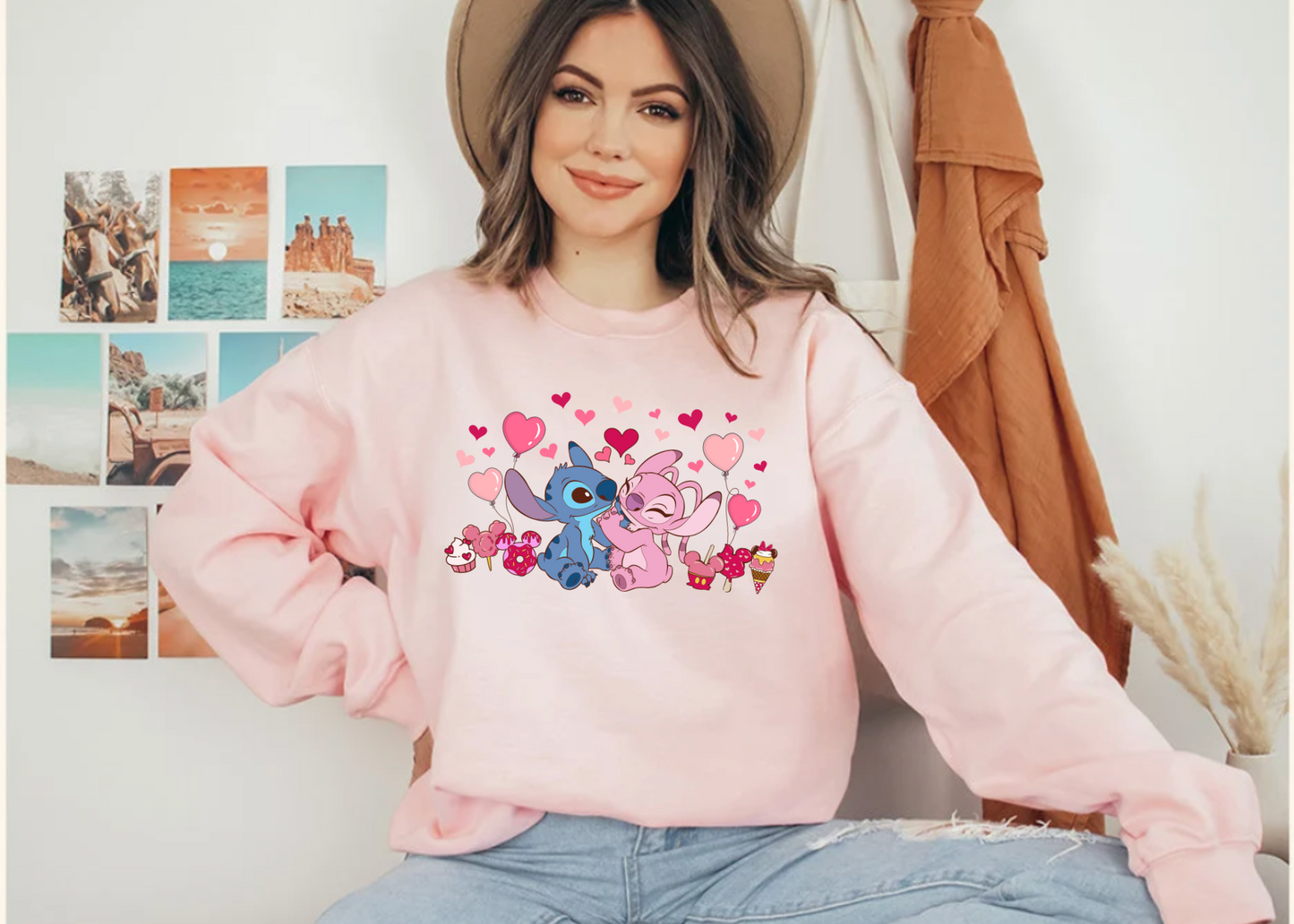 Stitch & Angel T-shirt | Sweatshirt